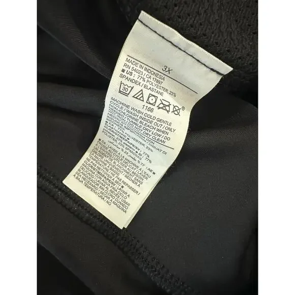 NWT Old Navy High Waisted PowerSoft Shorts Black 3" inseam Women's Plus Size 3X - Picture 6 of 11